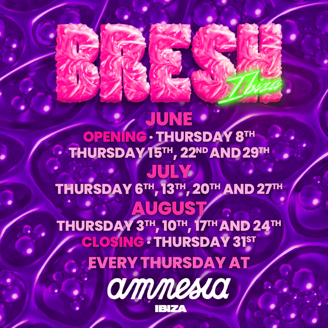 Bresh Closing Party - Amnesia - Thu 31 Aug