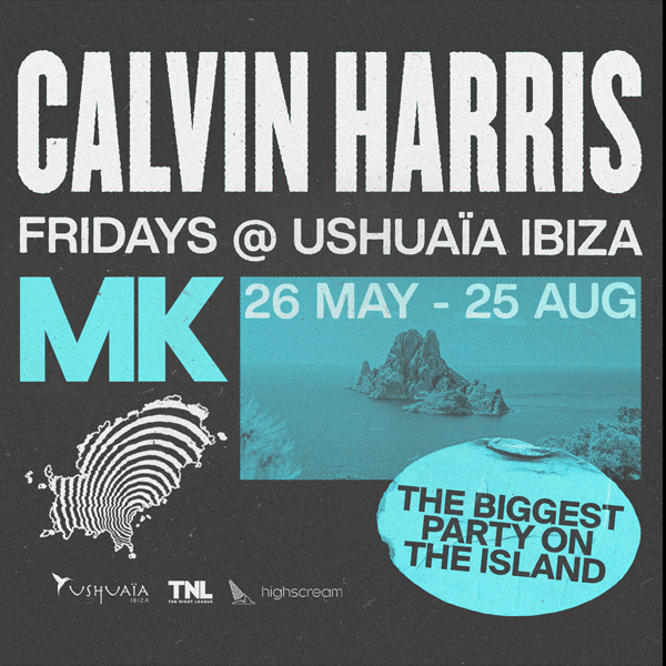 Calvin Harris Closing Party - Ushuaïa - Fri 25 Aug