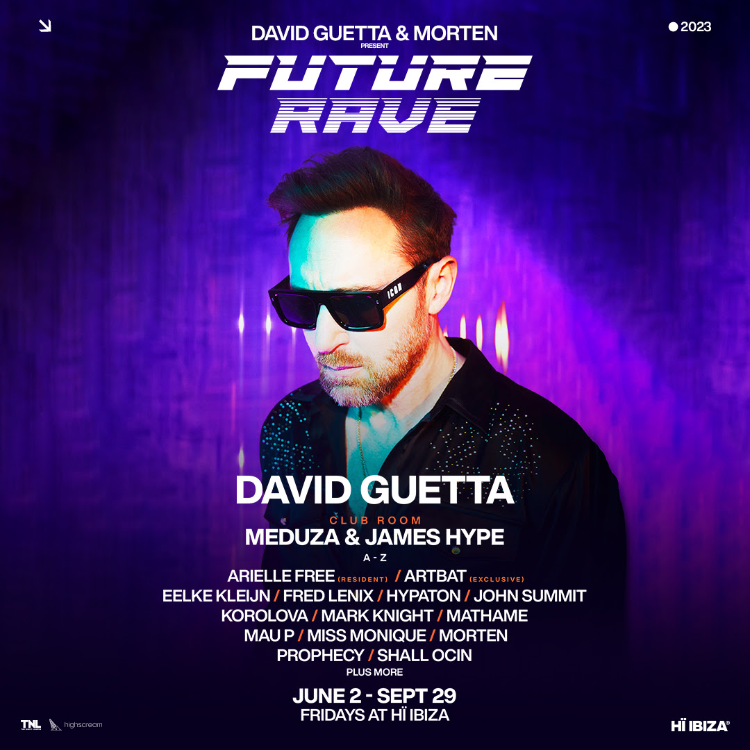 David Guetta & MORTEN present Future Rave Closing Party - Hï Ibiza - Fri 29 Sept