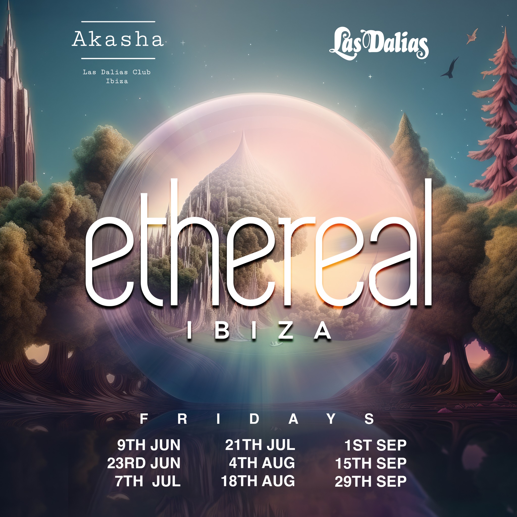 Ethereal - Las Dalias - Akasha - Fri 29 Sept