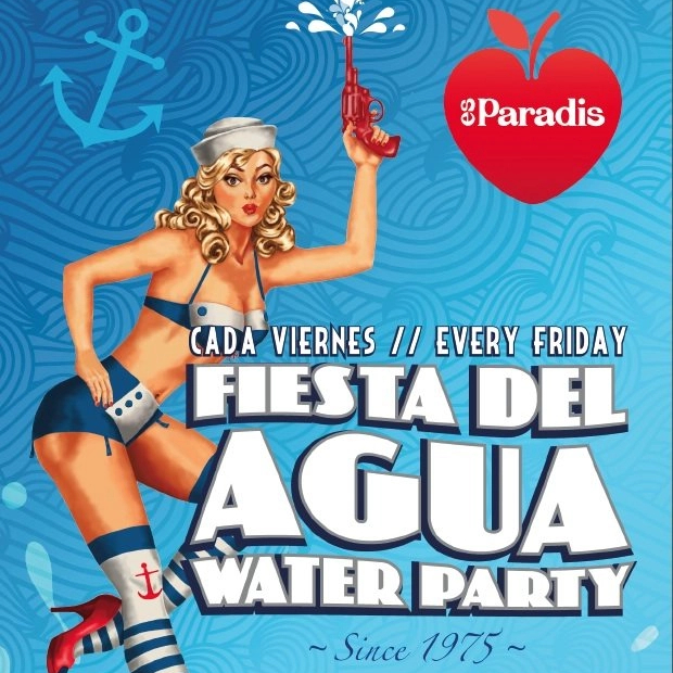 Fiesta del Agua Closing Party - Es Paradis - Sat 23 Sept