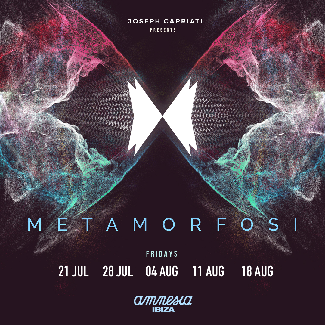 Joseph Capriati presents Metamorfosi Closing Party - Amnesia - Fri 18 Aug