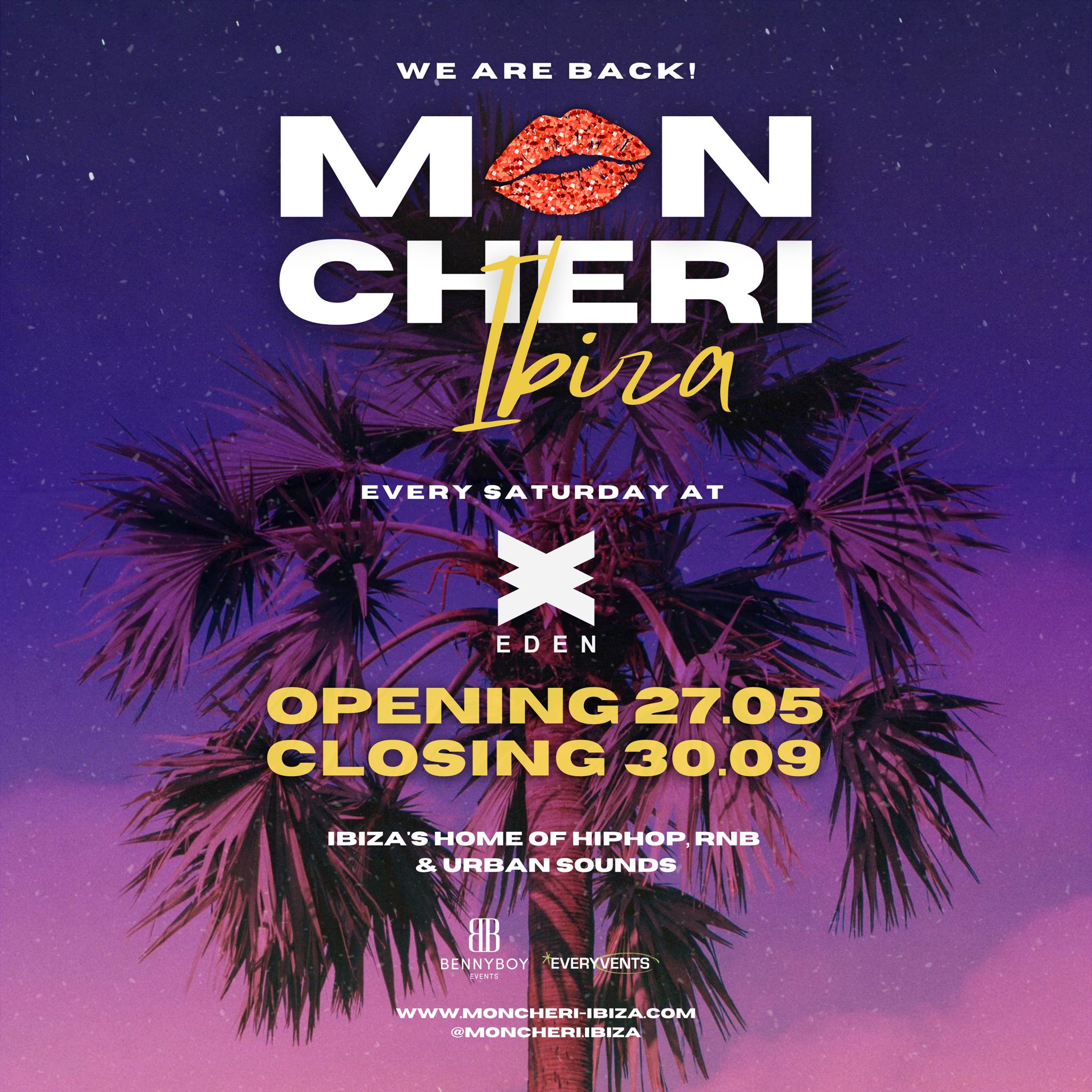 Mon Cheri Ibiza Closing Party - Eden - Sat 30 Sept