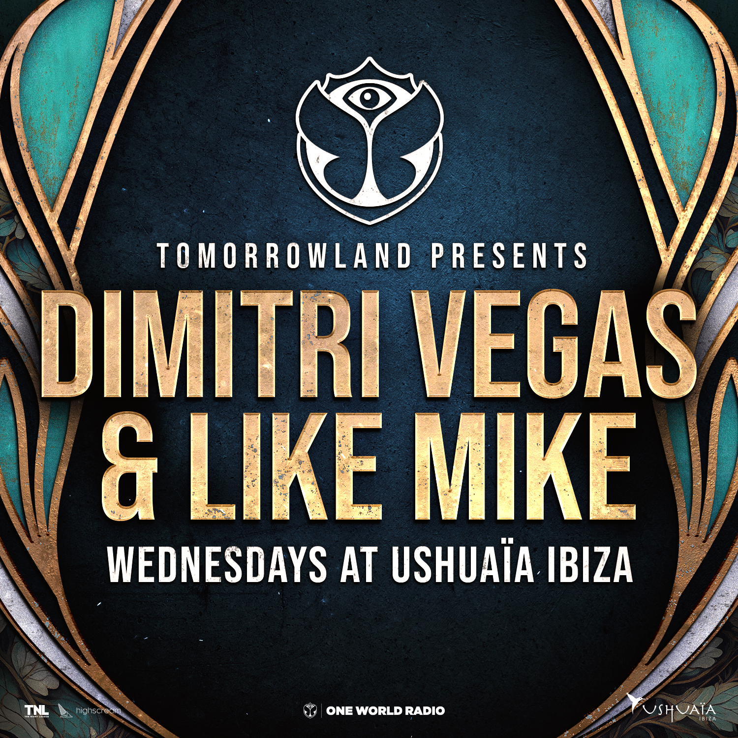 Tomorrowland presents Dimitri Vegas & Like Mike Closing Party - Ushuaïa - Wed 27 Sept