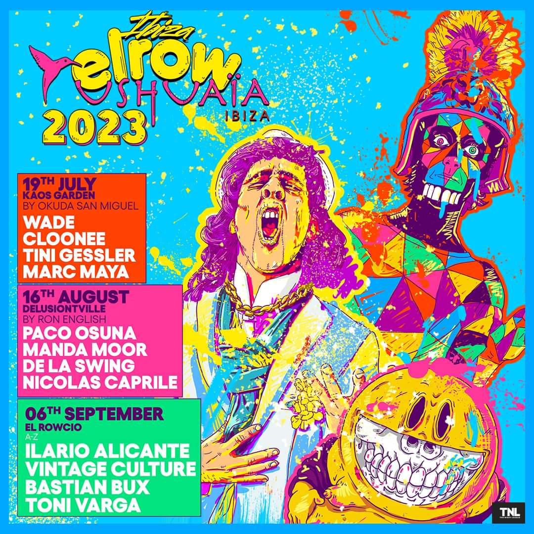 elrow Outdoors | El Rowcio - Ushuaïa - Wed 06 Sept